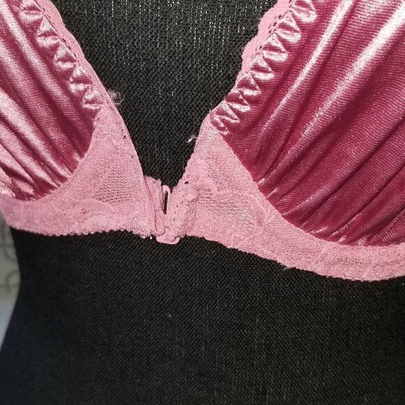 Vintage Christian Dior Bralette 34B second skin pink - Picture 4 of 12